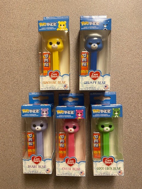 Care Bears Set of 5