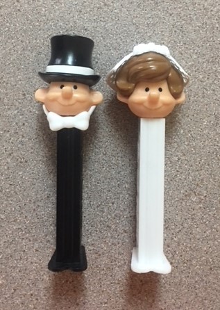 Brunette Bride and Groom