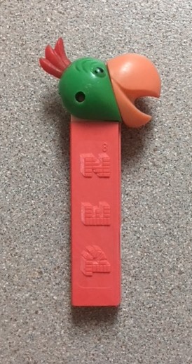 Cockatoo (Green w Peach Beak)
