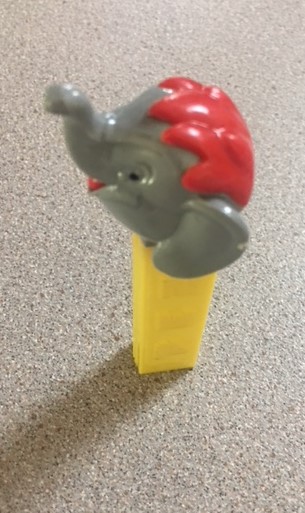 Elephant w Hair (Gray)