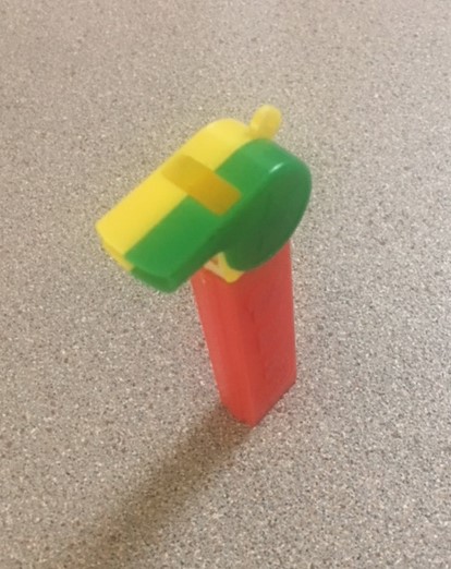 Coach Whistle (Green/Yellow)
