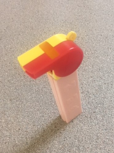 Coach Whistle (Red/Yellow)